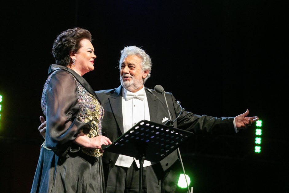 Operos karaliaus Placido Domingo koncertas Kaune