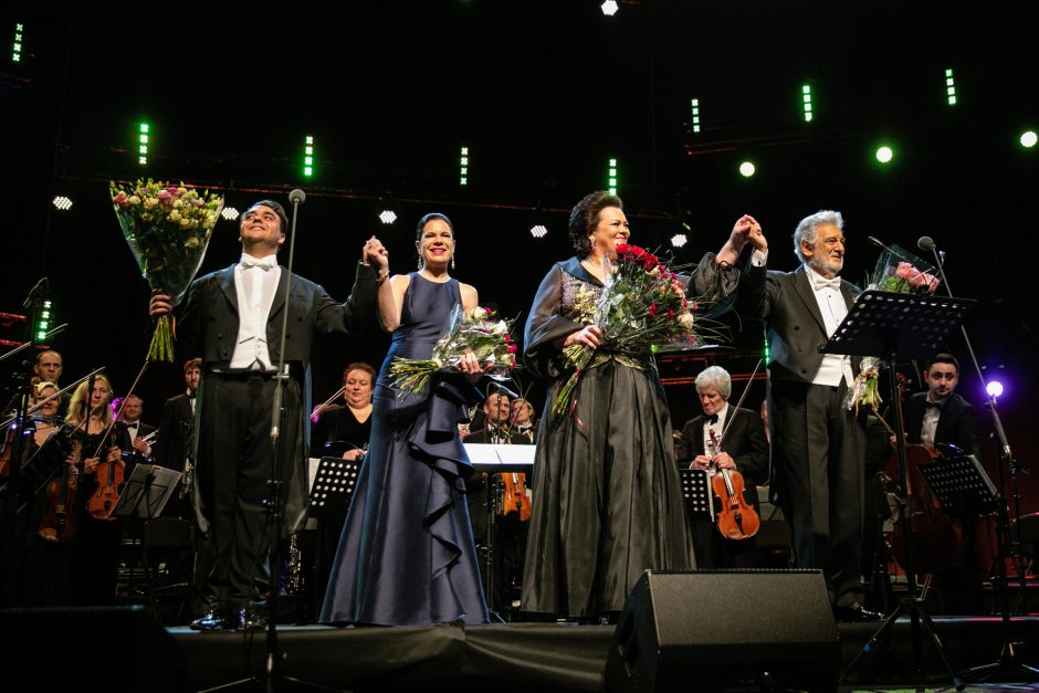 Operos karaliaus Placido Domingo koncertas Kaune