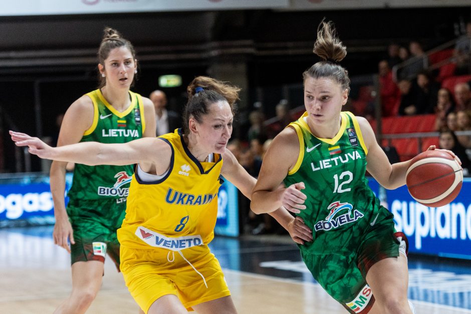 Europos moterų krepšinio čempionato atranka: Lietuva – Ukraina 81:62
