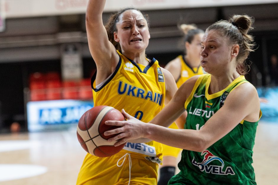 Europos moterų krepšinio čempionato atranka: Lietuva – Ukraina 81:62