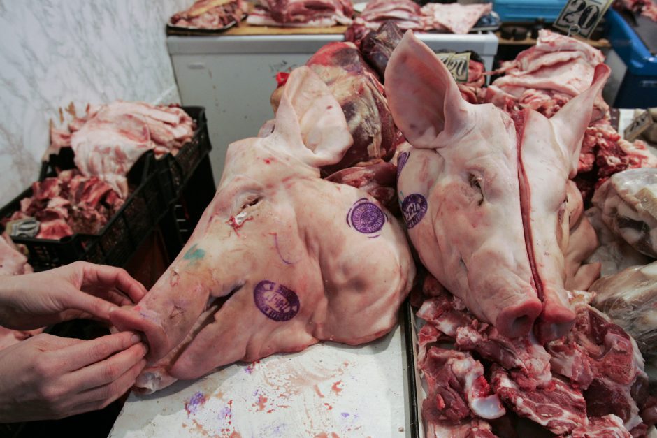 Baltijos šalys ir Lenkija ketina kurti ypatingąją zoną prekybai kiauliena