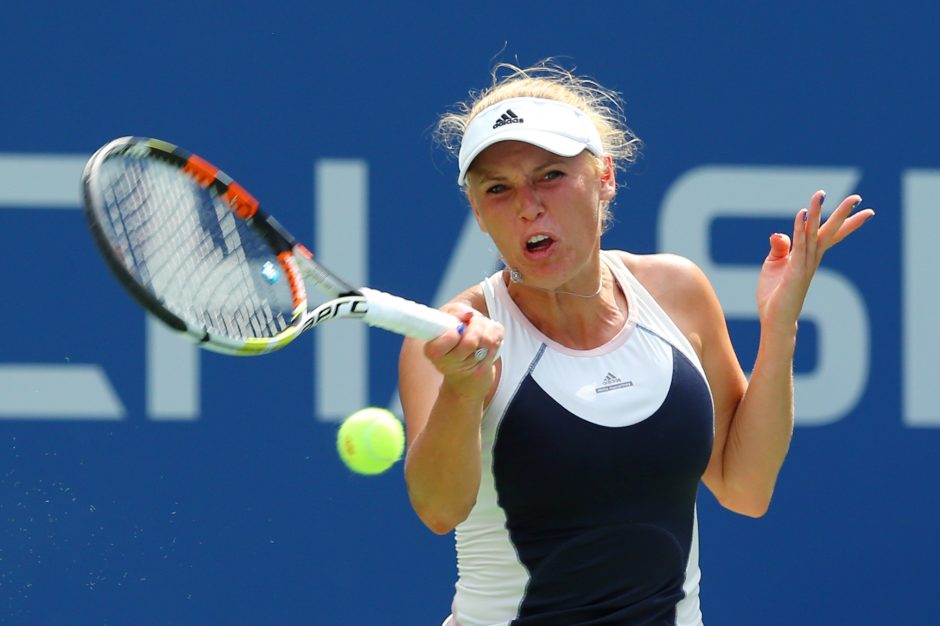 Revanšas pasiektas: C. Wozniacki Majamyje įveikė K. Pliškovą