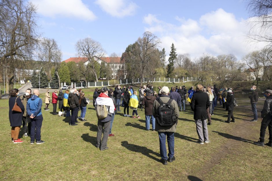 Akcija prieš Rusijos agresiją Ukrainoje