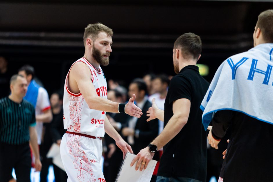 M. Fosterio vedamas „Rytas“ įveikė Turkijos komandą