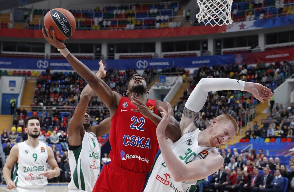 Eurolyga: CSKA - „Žalgiris“ 99:97