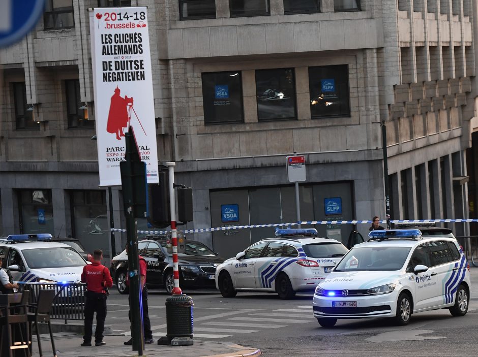 Briuselyje užkirstas kelias galimam teroro išpuoliui