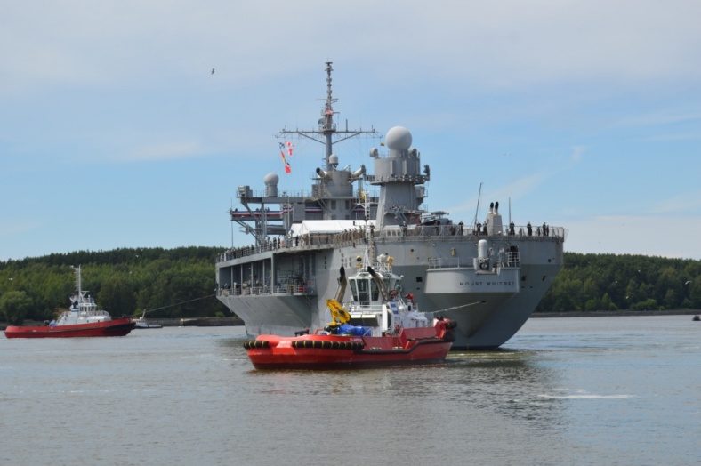 JAV vadovaujamose pratybose Baltijos jūroje – nepavojingi „kontaktai“ su rusais