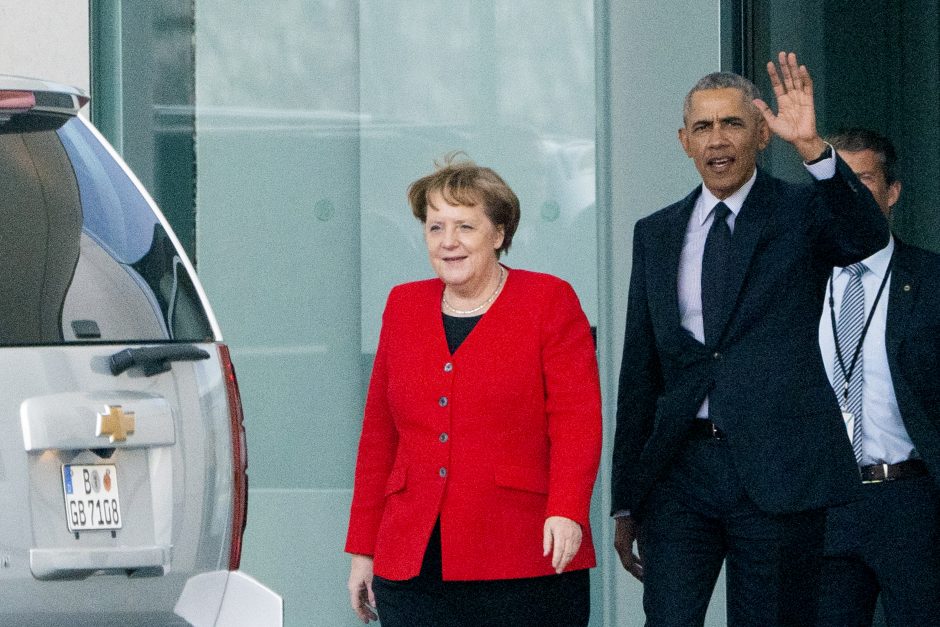 Berlyne susitiko A. Merkel ir B. Obama