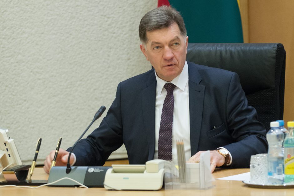 A. Butkevičius siūlo Lietuvos ir Latvijos vyriausybėms posėdžiauti kartu