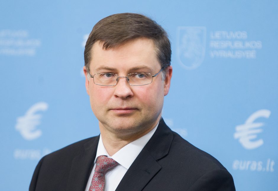 V. Dombrovskis: Briuseliui reikia visiems tinkamos „Brexit“ sutarties