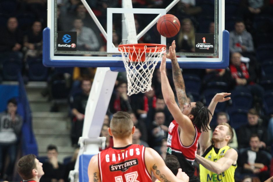 Europos taurė: „Lietuvos rytas“ nusileido  ALBA ekipai