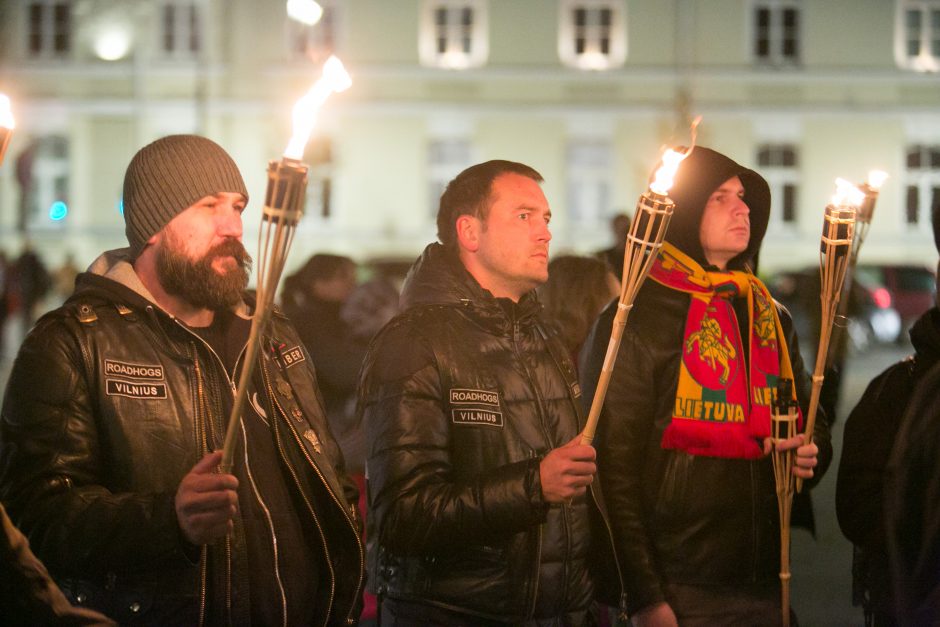 Lietuvos tautinio jaunimo sąjungos eisena