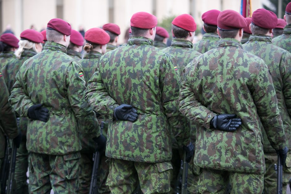 Lietuvos kariuomenėje tarnybą pradėjo daugiau nei 700 karių