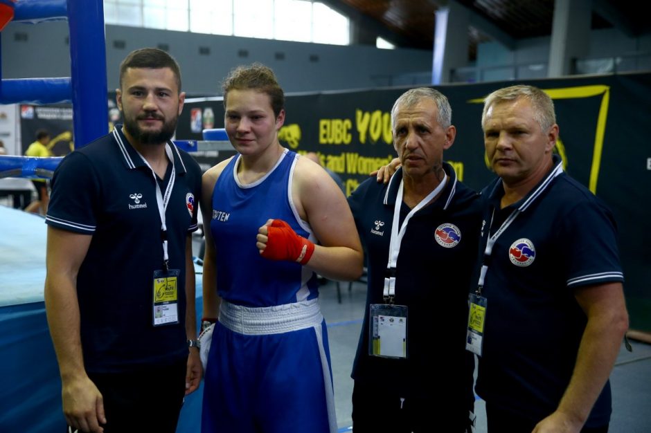 Lietuvos boksininkė – Europos čempionė!