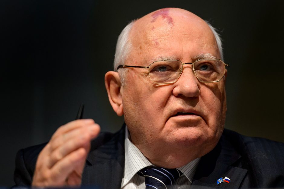 M. Gorbačiovas: B. Obama privalo išspręsti nesutarimus dėl Sirijos