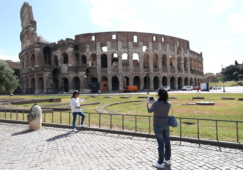 Nuo birželio 1 d. lankytojams vėl bus atvertas Romos Koliziejus