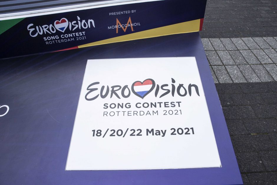 „Eurovizijos“ dainų konkurso finalas vyks Roterdame gegužės 22 dieną