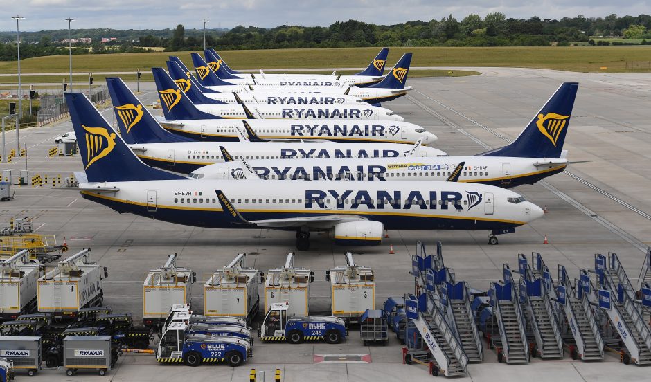 „Ryanair“ vėl streikuoja Ispanijoje, atšaukta daugiau skrydžių