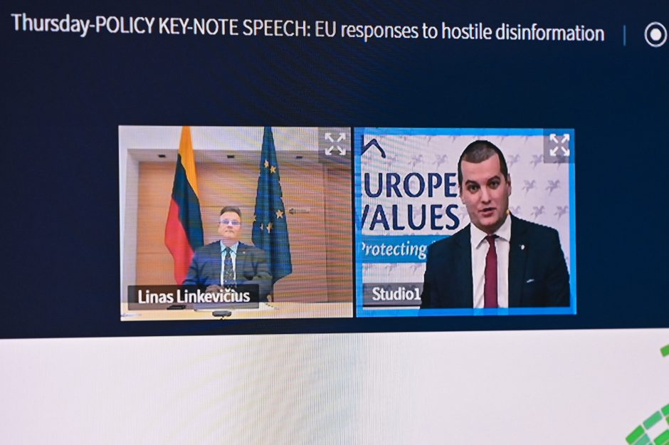 L. Linkevičius pasisakė aukšto lygio ES strateginės komunikacijos ekspertų susitikime