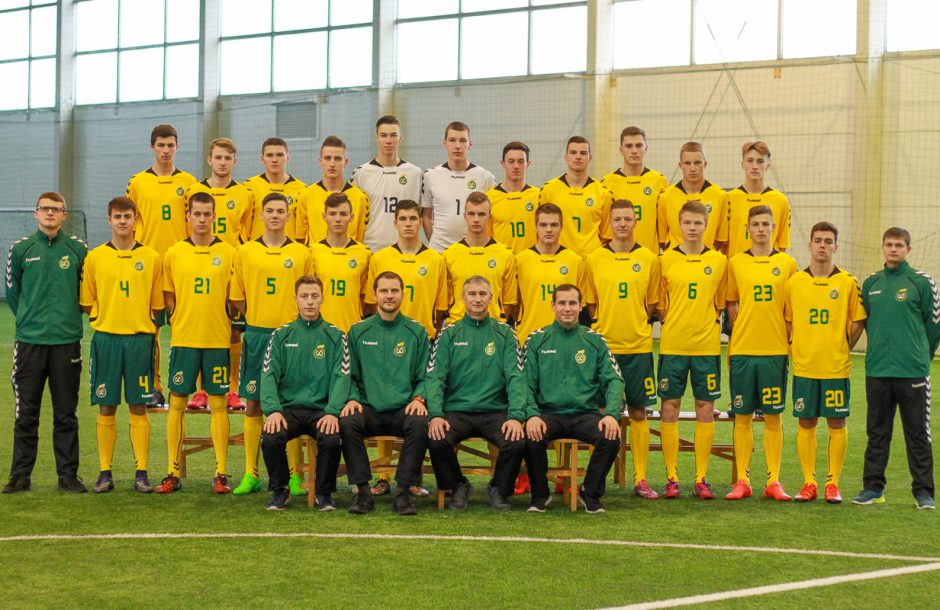 Lietuvos jaunių futbolo rinktinė turnyrą Sankt Peterburge pradėjo nesėkme