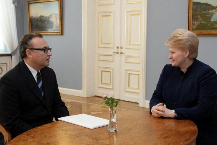Latvijoje darbą pradėjo naujasis Lietuvos ambasadorius