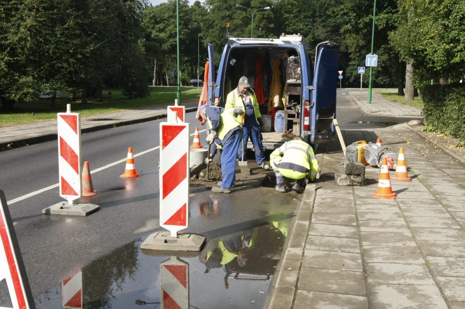 Dėl remonto – eismo apribojimai