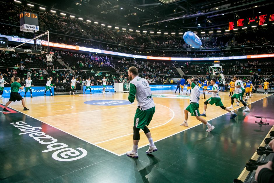 „Žalgiris“ po atkaklios kovos nusileido „Chimki“ krepšininkams