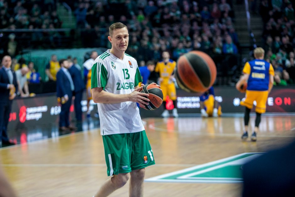 „Žalgiris“ po atkaklios kovos nusileido „Chimki“ krepšininkams