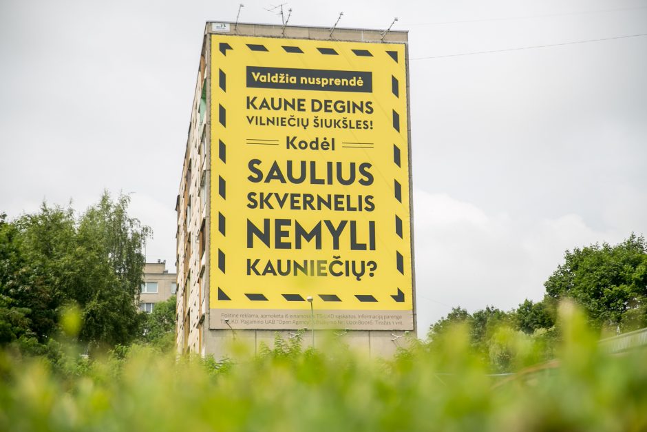 Protestas prieš šiukšlių deginimą: kodėl S. Skvernelis nemyli kauniečių?