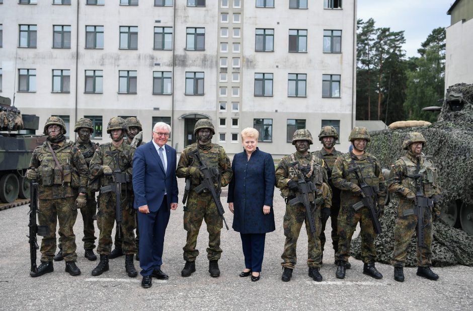 D. Grybauskaitė: Vokietijos kariai – Lietuvos saugumo garantas