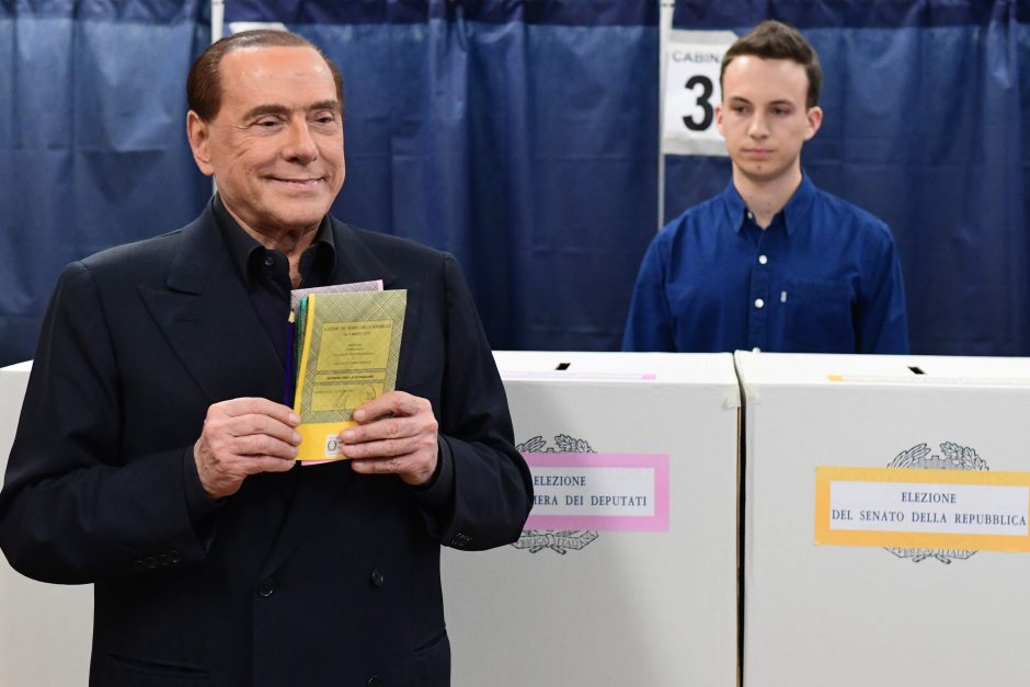 Italijoje vyksta sunkiai prognozuojami rinkimai 