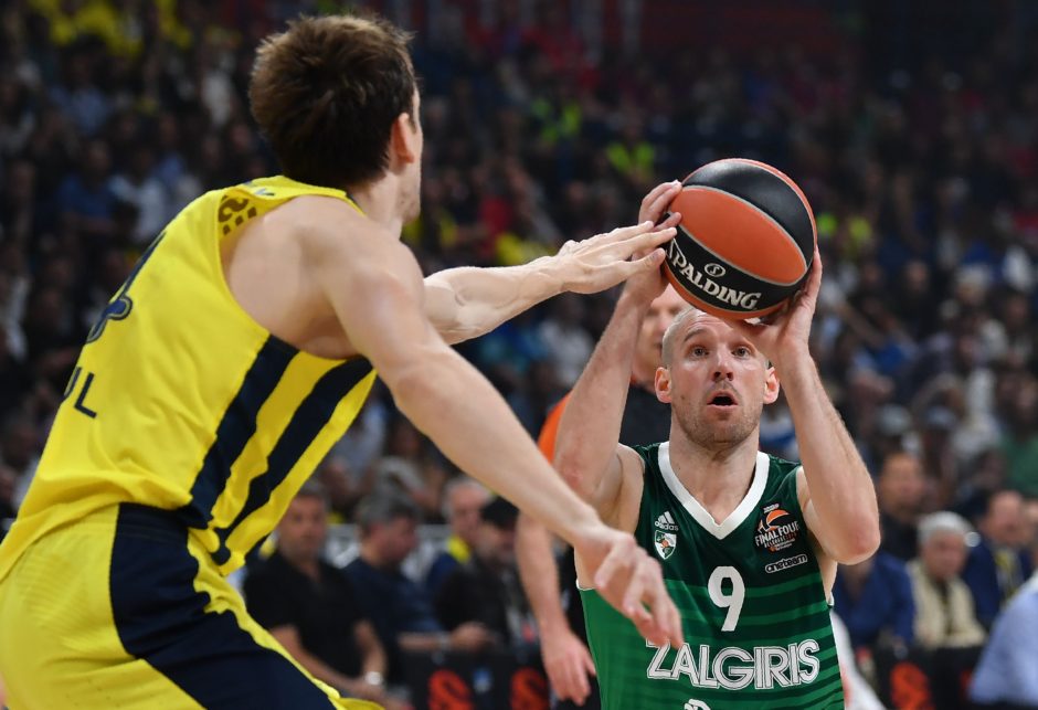 Eurolygos pusfinalyje „Žalgiris“ nusileido „Fenerbahce“ krepšininkams