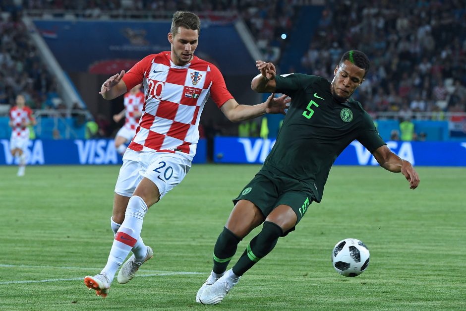 Kroatijos futbolininkai pasaulio čempionatą pradėjo nugalėdami Nigeriją