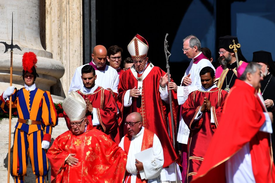 Popiežius paskyrė 14 naujų kardinolų