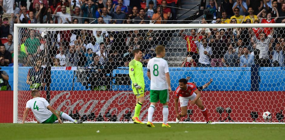 Euro 2016: Velsas – Šiaurės Airija 1:0