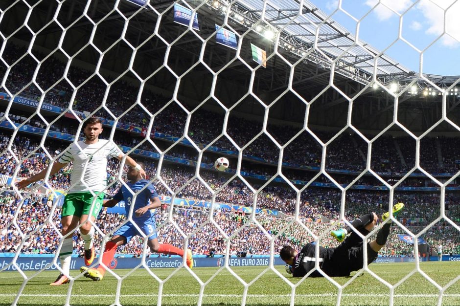 Euro 2016: Prancūzija – Airija 2:1