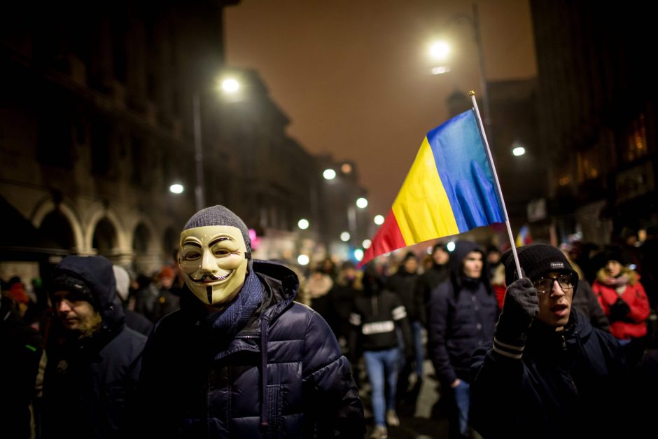 Rumunijoje protestuojama prieš amnestiją kaliniams