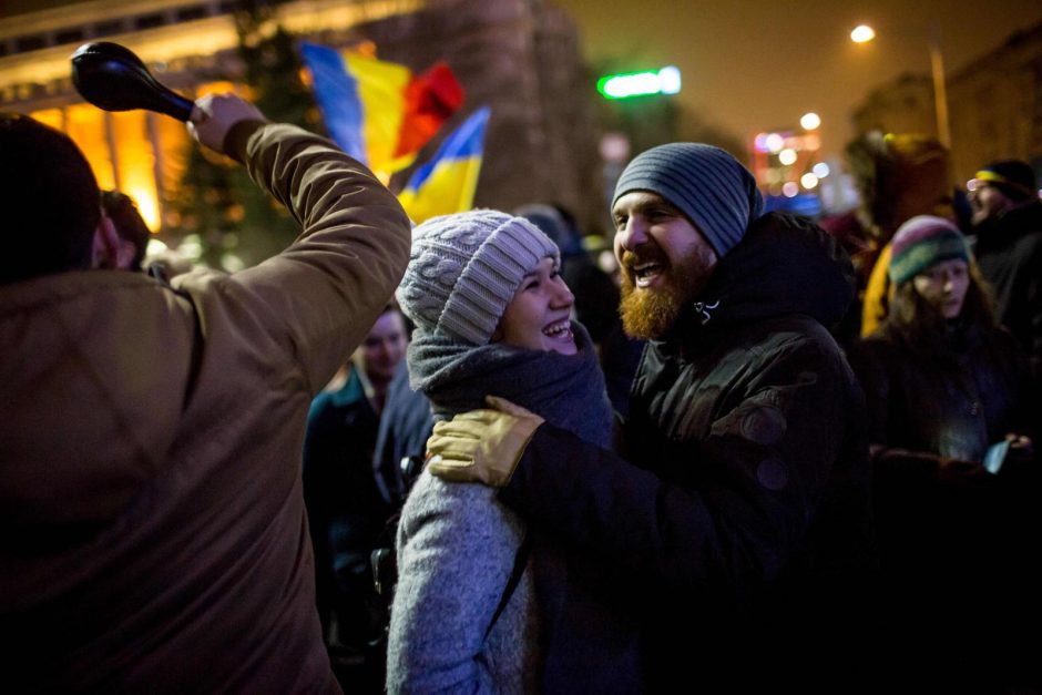 Rumunijoje protestuojama prieš amnestiją kaliniams