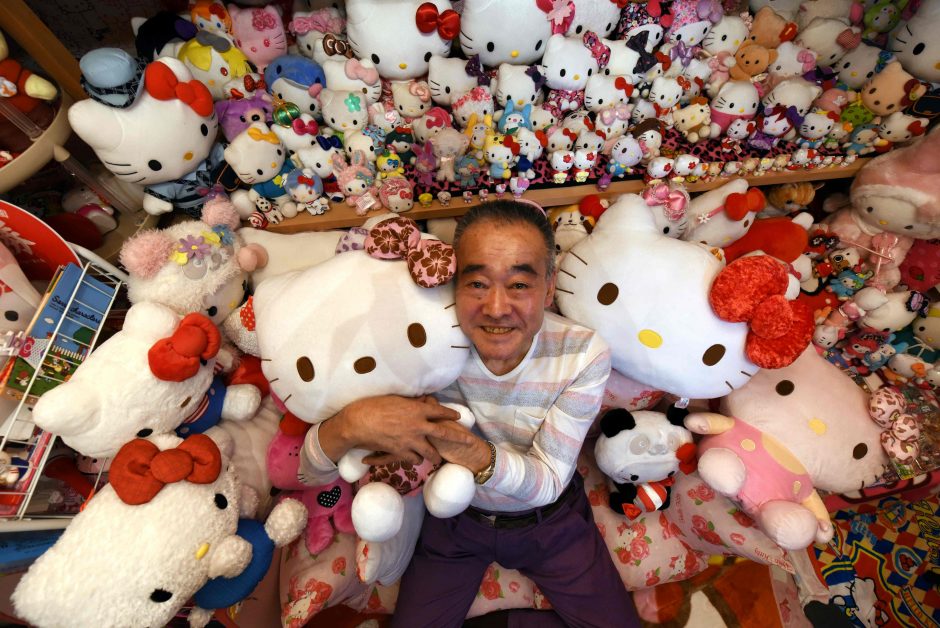 Buvęs policininkas surinko didžiausią pasaulyje „Hello Kitty“ kolekciją