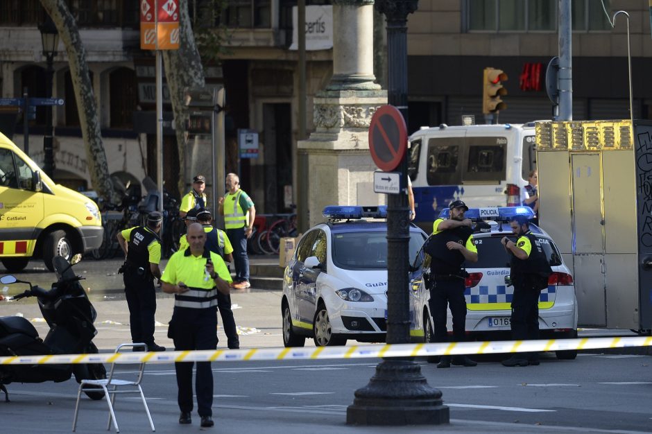 Ispanijos policija nukovė Barselonos atakos vykdytoją 