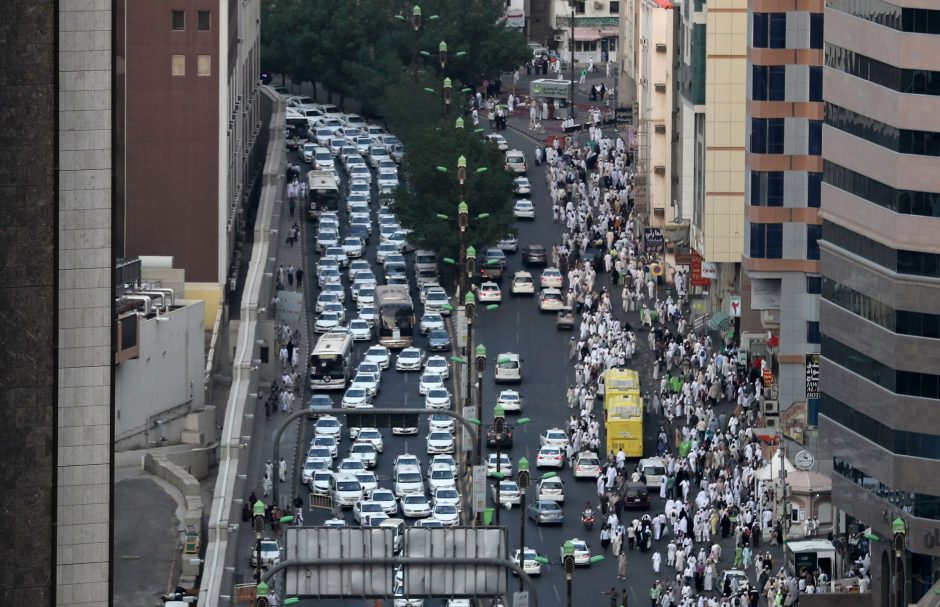 Į hadžą Saudo Arabijoje susirinko daugiau kaip du milijonai musulmonų