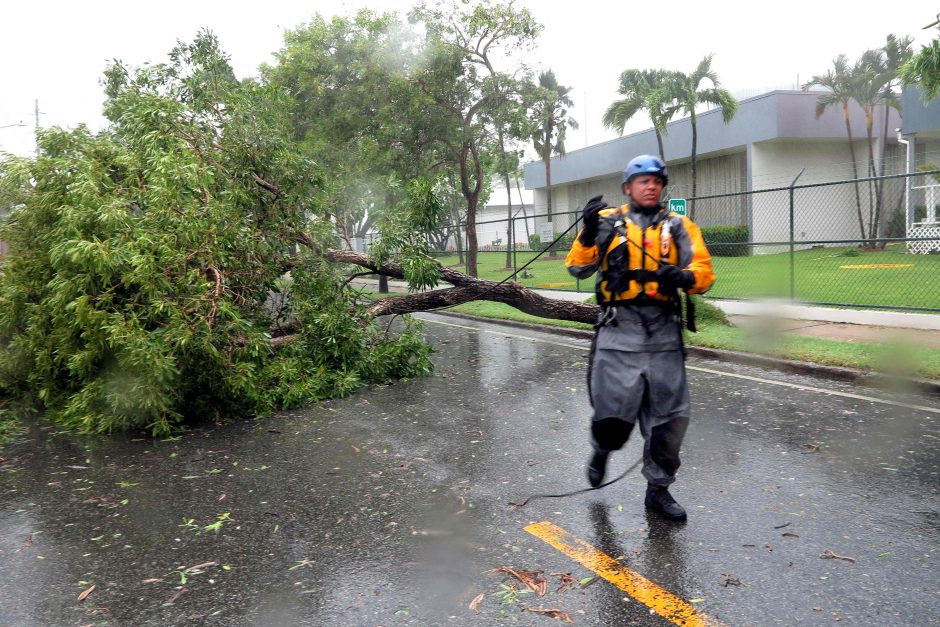 Uraganas „Irma“ Karibų regione nusinešė per 12 gyvybių