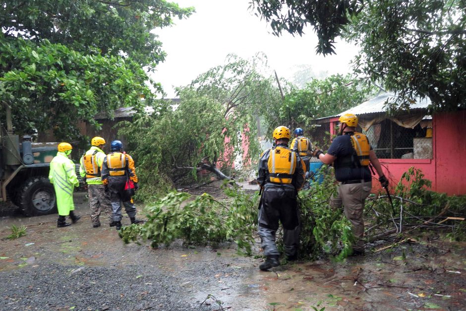 Uraganas „Irma“ Karibų regione nusinešė per 12 gyvybių