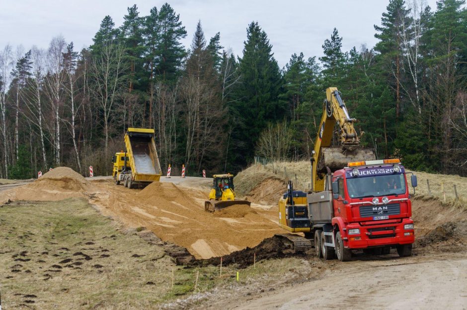 Kelio Molėtai–Anykščiai ruožo rekonstrukciją planuojama baigti iki rugsėjo