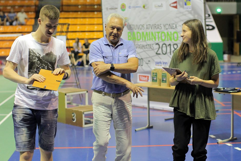 Lietuvos atvirojo „Yonex“ badmintono čempionato finalai