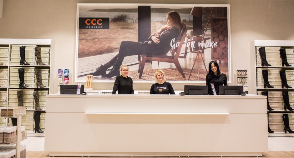 „CCC“ avalynės ir galanterijos parduotuvė – jau Klaipėdoje