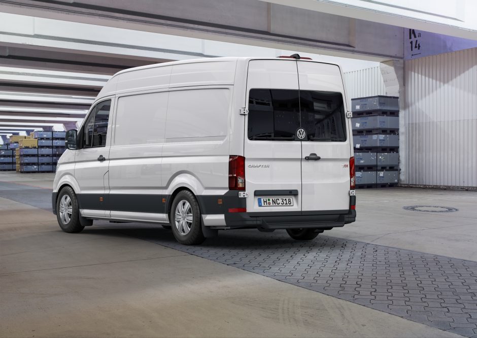 Pristatomas naujasis „Volkswagen Crafter“