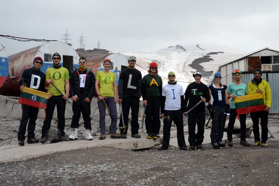 Kauniečiai ruošiasi ekspedicijai į Elbrusą – aukščiausią Europos viršūnę