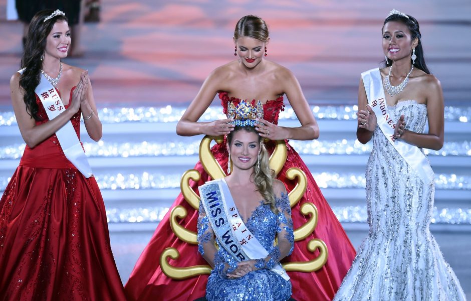 „Miss pasaulis 2015“ karūnuota ispanė