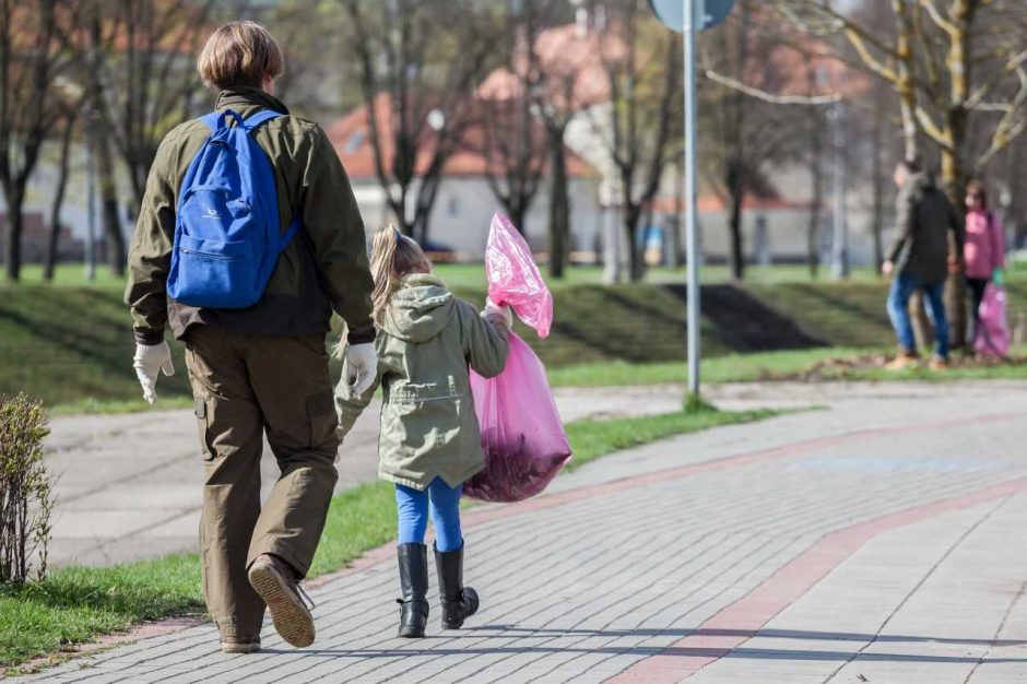 Vilniečiai kviečiami tvarkytis ne vien per akciją 